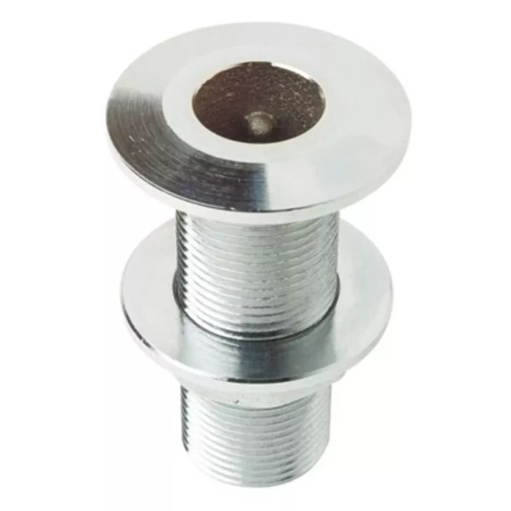 Watts Marine Chrome Plated Thru-Hull Assembly With Nut - 3/4" NPSM
