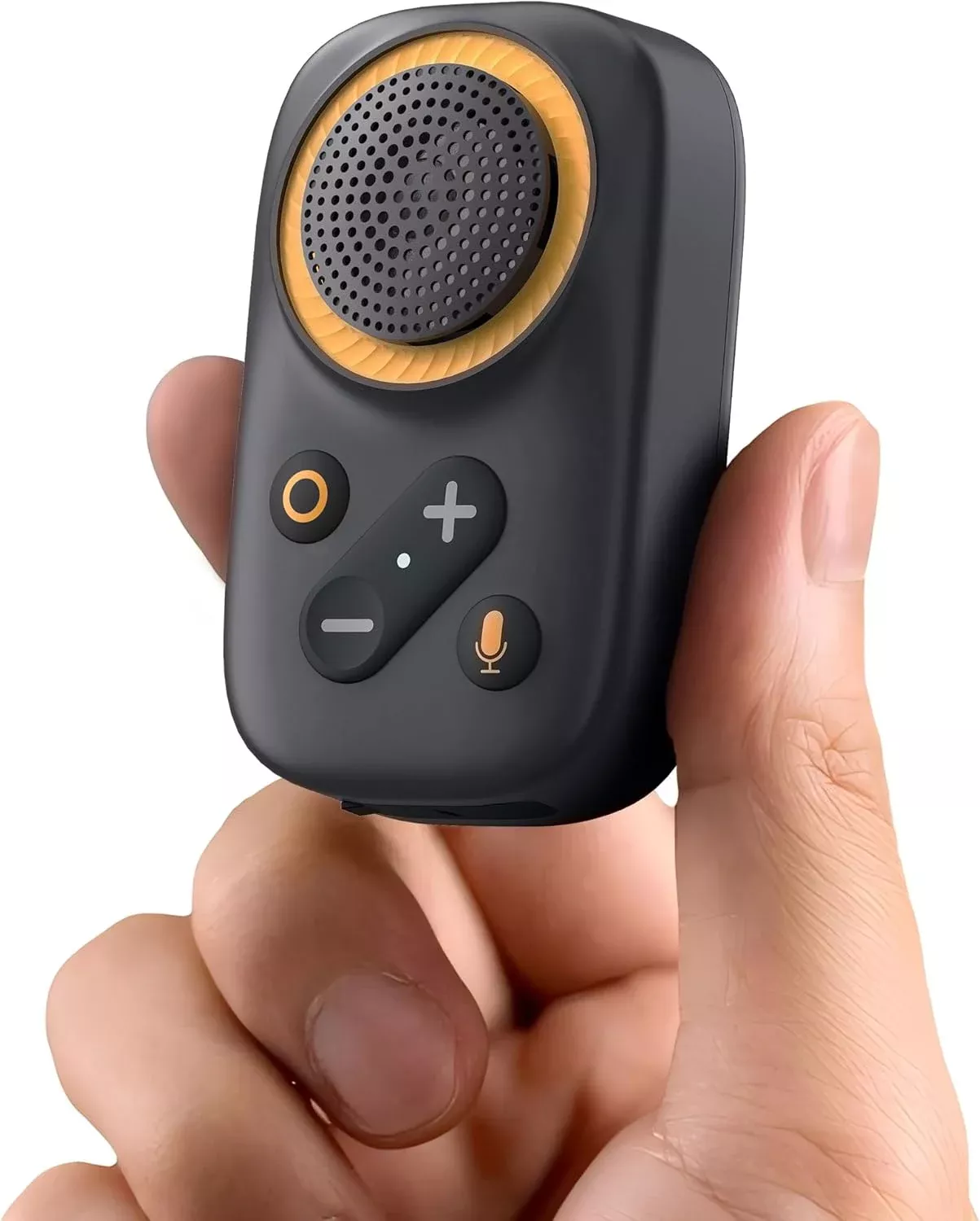 Wearable Bluetooth Speaker, Bluetooth 5.4 Clip On Wireless Speaker with Mic, TWS Function, 12Hrs Playtime, IPX5 Waterproof, Mini Portable Speakers for Outdoor Working, Biking, Running