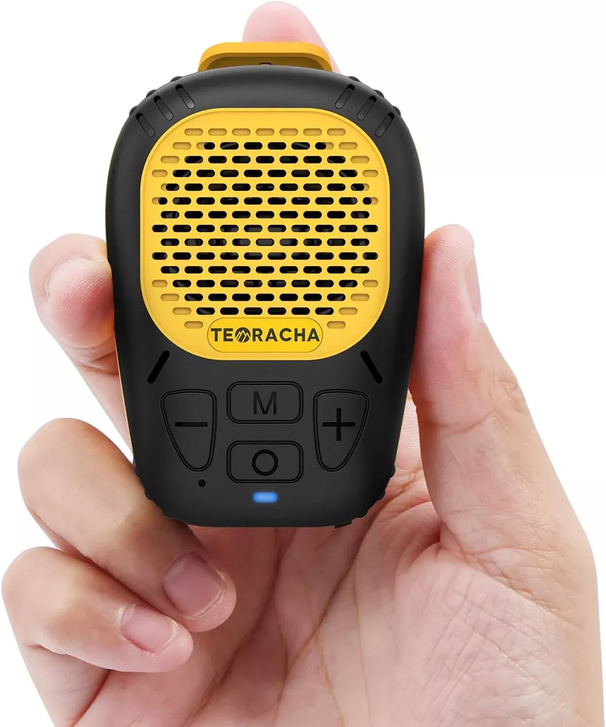 Wearable Bluetooth Speaker, Mini Bluetooth Speaker, Clip-on Mini Portable Speaker, Wireless Audio Device with Built-in Mic for Hands-Free Music and Calls