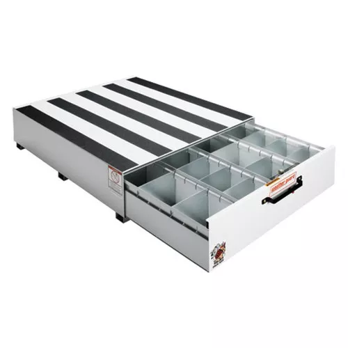 Weather Guard 338-3 Pack Rat Drawer Unit - 48x40x13, White