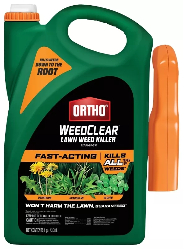 Weedclear Lawn Weed Killer, North, Ready-to-use, 1 Gallon Trigger