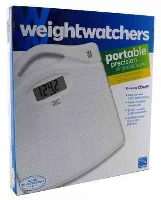 Weight Watchers Ww11d Portable Precision Electronic Scale - Large Size