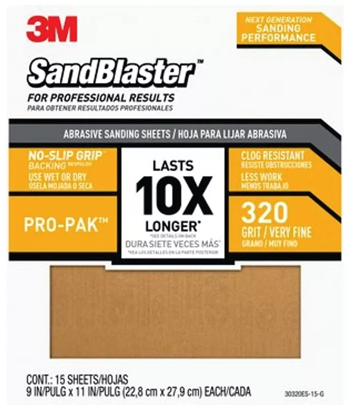 Wet/dry Abrasive Sandpaper