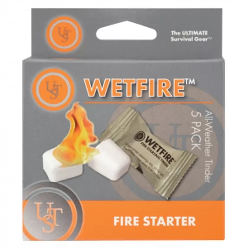 Wetfire Tinder, White, 5-pk.