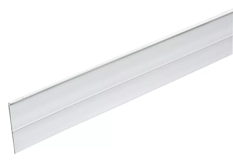 White Premium Self-adhesive Door Sweep, 36 In.