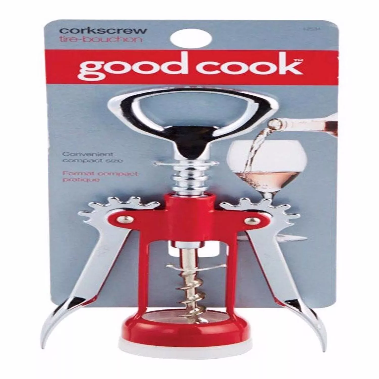 Wing Style Corkscrew, Steel