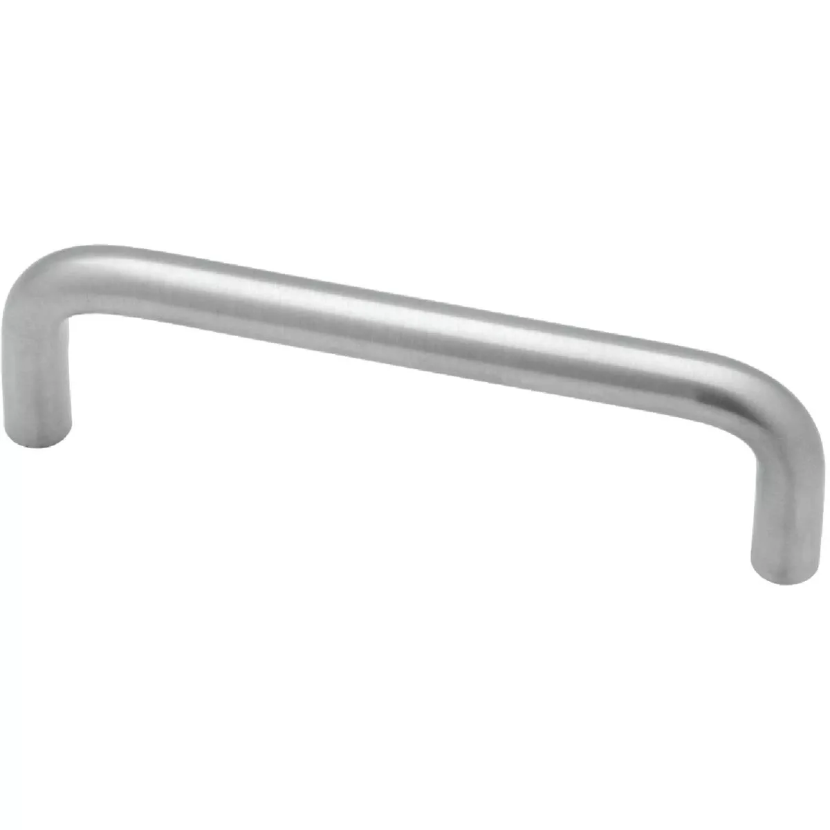 Wire Cabinet Pulls, Satin Chrome, 3.5-in., 2-pk.