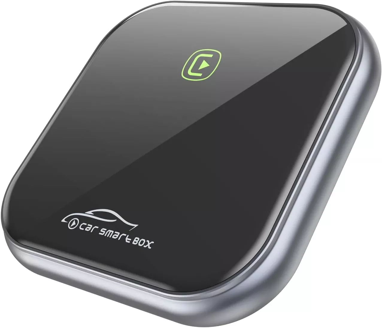 Wireless Carplay Adapter for Apple 2024 Upgrade – Stable Fast NO Lantency for Convert Wired to Wireless Carplay Play & Play for iPhone, Fits Cars from 2015, iOS 10+, Cosmic Gray