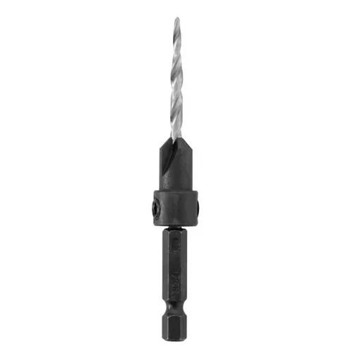 Wood Countersink 9/64" Bit Diameter, #6 Screw Size - 5/16" Plug Size