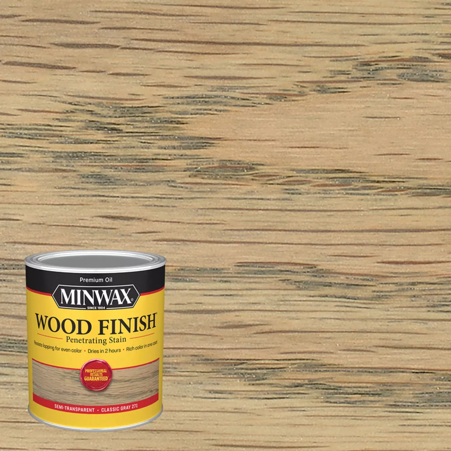 Wood Finish, Classic Gray, 1-qt.