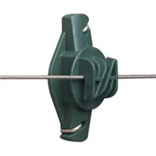 Wood Post Pin Lock Insulators Black 25/Bag PM 51027
