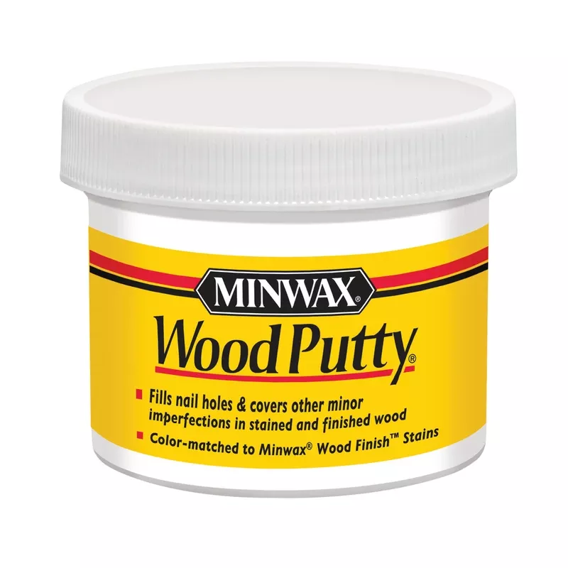 Wood Putty, White, 3.75 Oz.