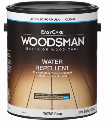 Woodsman Wood Uv Sealant & Protector, Acrylic, Clear, 1 Gallon