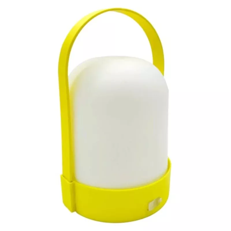 Yellow Rechargeable Lantern, 9″
